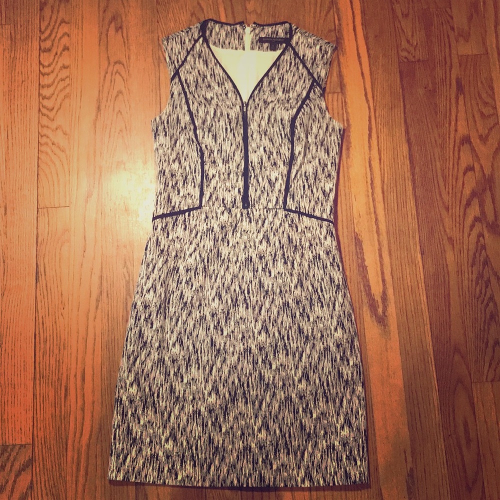 Dress with Zipper Detail